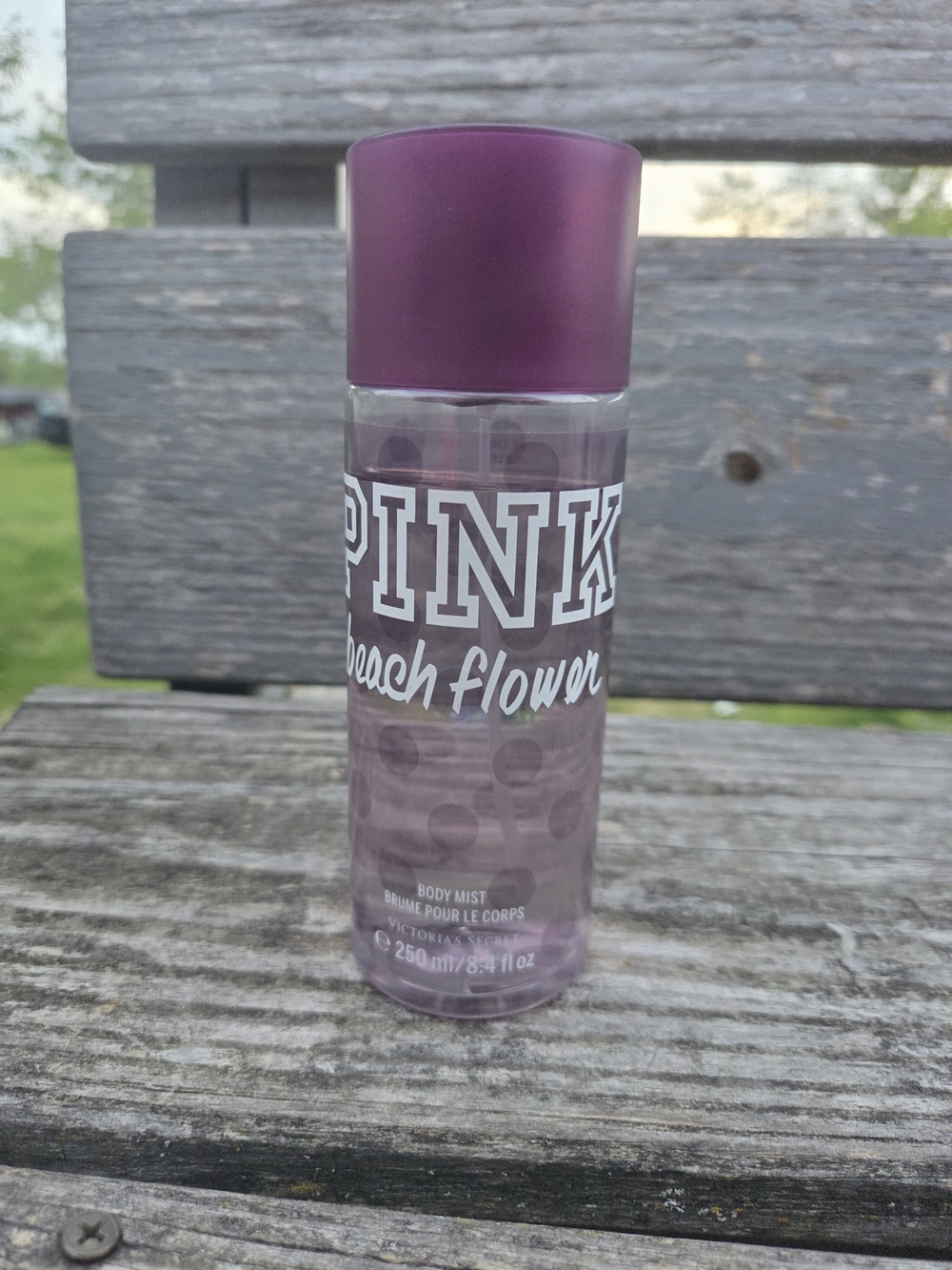 Victoria's Secret PINK Purple Floral Body Mist